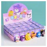 Sanrio Hello Kitty and Friends Family 24 Figurine Keychain Mystery with Display Box - Brand New