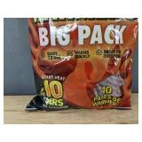 Grabber Hand Warmers Big 10 Pair Pack - Brand New