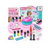 Kids Nail Polish Spa Set - Non Toxic Nail Polish Art Kit - Brand New