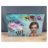 Kids Nail Polish Spa Set - Non Toxic Nail Polish Art Kit - Brand New