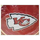 85 NFL Kansas City Chiefs Football Premium Plates - Brand New