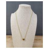 The Loved Gold-Tone 20" Necklace and Adjustable Bracelet - Brand New