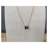 The Loved Gold-Tone 20" Necklace and Adjustable Bracelet - Brand New