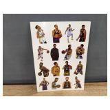 8 NBA Golden State Warriors Stephen Curry Temporary Tattoo Sheets - Brand New