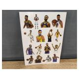 8 NBA Golden State Warriors Stephen Curry Temporary Tattoo Sheets - Brand New