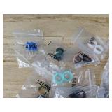 21 Pairs Silicone Ear Gauges 14mm Colorful Flexible - Brand New