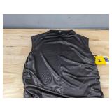 Express Mock Neck Tank Black Sleeveless Top Women