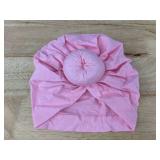 5 Pack Baby Turban Hats Donut Caps, Assorted Colors - Brand New