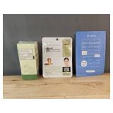 EELHOE Bio-Collagen Real Deep Mask, Dermal Syn-AKE Mask & Green Tomato Clay Cleanser - Brand New