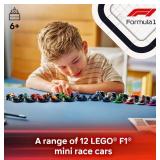 LEGO F1 Collectible Race Cars, 6 Pack - Mystery Building Set, 66796 - Brand New