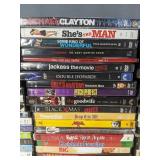 248 DVD Movie Collection - Featuring Titles like Hunger Games, Mystic River, Star Wars, Wedding Crashers, Annie, Rush Hour, Bee Movie, American Pie *C