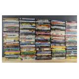 175 DVD Movie Collection - Featuring Titles like Inception, Click, Dark Knight, Step Brothers, Hurt Locker, Hitch, Toy Story 3, Lion King, Super Bad *C