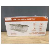 Homestead 18" Live Animal Cage Trap - Brand New