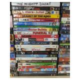 140 DVD Collection - Featuring Titles like Cocktail, Beetle Juice, Bolt, DodgeBall, Hair Spray, Finding Nemo, Breaking Bad *C