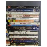 140 DVD Collection - Featuring Titles like Cocktail, Beetle Juice, Bolt, DodgeBall, Hair Spray, Finding Nemo, Breaking Bad *C