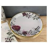 Gudvilla Foam Floral Party Supplies for 50 Guests - Brand New