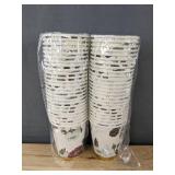 Gudvilla Foam Floral Party Supplies for 50 Guests - Brand New