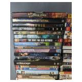 136 DVD Movie Collection - Featuring Titles like Pirates of the Caribbean, The Office, Twilight, Star Trek, RoboCop, Invincible, Spider-Man, Harry Potter, Blade *C