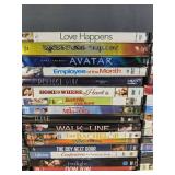 120 DVD Movie Collection - Featuring Titles like Avatar, Walk the Line, Across the Universe, Twilight, Shrek 2, Pirates of the Caribbean, The Patriot, The Notebook, Dear John *C