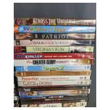 120 DVD Movie Collection - Featuring Titles like Avatar, Walk the Line, Across the Universe, Twilight, Shrek 2, Pirates of the Caribbean, The Patriot, The Notebook, Dear John *C