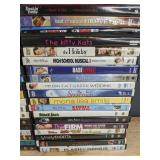 120 DVD Movie Collection - Featuring Titles like Avatar, Walk the Line, Across the Universe, Twilight, Shrek 2, Pirates of the Caribbean, The Patriot, The Notebook, Dear John *C