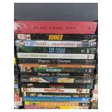 112 DVD Movie Collection - Featuring Titles Like Pirates of the Caribbean, The Incredibles, Mamma Mia!, The Departed, Liar Liar, The Incredibles, Gladiator, Memento, Knocked Up *C