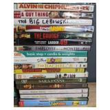 112 DVD Movie Collection - Featuring Titles Like Pirates of the Caribbean, The Incredibles, Mamma Mia!, The Departed, Liar Liar, The Incredibles, Gladiator, Memento, Knocked Up *C