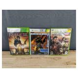 Xbox 360, 16 Video Game Bundle - NBA, NFL, Halo 2, Madden, Nascar, Mass Effect, Lego Batman *C
