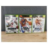 Xbox 16 Video Game Collection - Madden, NBA Live, 2K6, Star Wars, Call of Duty, MVP Baseball, FIFA *C