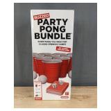 Buzzed Party Pong Bundle - 20 Cups, 2 Dice, 4 Balls, 1 Deck - Brand New