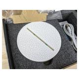 Creative 3D Visualization Lamp - 16-Color LED Night Light - Brand New