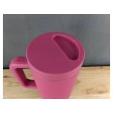 Dipsa 40oz Stainless Steel Tumbler - Pink - Twist-Lock Lid - Brand New