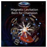 GAN 12 Maglev UV, 3x3 Stickerless Speed Cube Gans 56mm Magic Cube Puzzle Toy, GAN Flagship (Primary Internal), $59 Retail - New