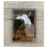 22K Gold The Danbury Mint MLB Baseball Cards Set, 6 Total - Garvey, Feller, Mazeroski, Pettitte