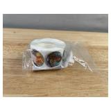 Roll of 500 Cartoon Mermaid Stickers - Brand New