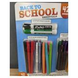 Back to School Essentials 42-Piece Stationery Set - Brand New