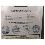 8 Walgreens LED Night Lights Soft White 3000K, 4 Two Packs - Brand New