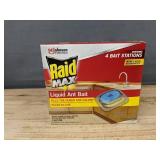 Raid Insect Control Lot: Sprays and Ant Bait - Brand New