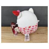 Brand New Hello Kitty and Friends Squishmallows with White and Pink Heart Design