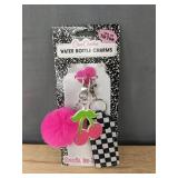 Char Charms Water Bottle Charms & Water Bottle Pouch & The Summit Simple Modern 22oz - Brand New