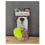 Char Charms Water Bottle Charms & Water Bottle Pouch & The Summit Simple Modern 22oz - Brand New