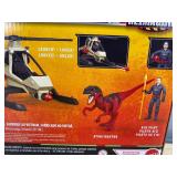 Jurassic World Legacy Collection Chopper Chase Pack - Reimagined ACU Pilot & Atrociraptor - Brand New