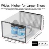 12 Kuject Shoe Storage Boxes XX-Large - $60 Retail - Brand New