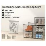 12 Kuject Shoe Storage Boxes XX-Large - $60 Retail - Brand New