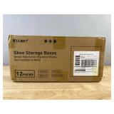 12 Kuject Shoe Storage Boxes XX-Large - $60 Retail - Brand New
