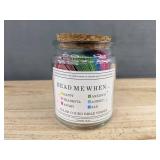 Bible Verse Jar - 96 Color-Coded Bible Verse Bookmarks - Key Chain - Brand New