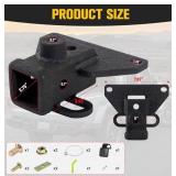 Rear Trailer Hitch Receiver with Red Hitch Pin - Brand New