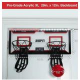ESPN Pro Competition Dual Hoop Basketball with Electronic Scoring - 29in x 12in Acrylic - Brand New