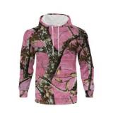 Sweatpants Hoodie Set - Pink Tree Camouflage Pattern - Unisex XL - Brand New