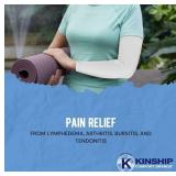 3 Pairs Kinship Compression Arm Sleeves - White, Black & Pink - Size XL Retail $40 - Brand New